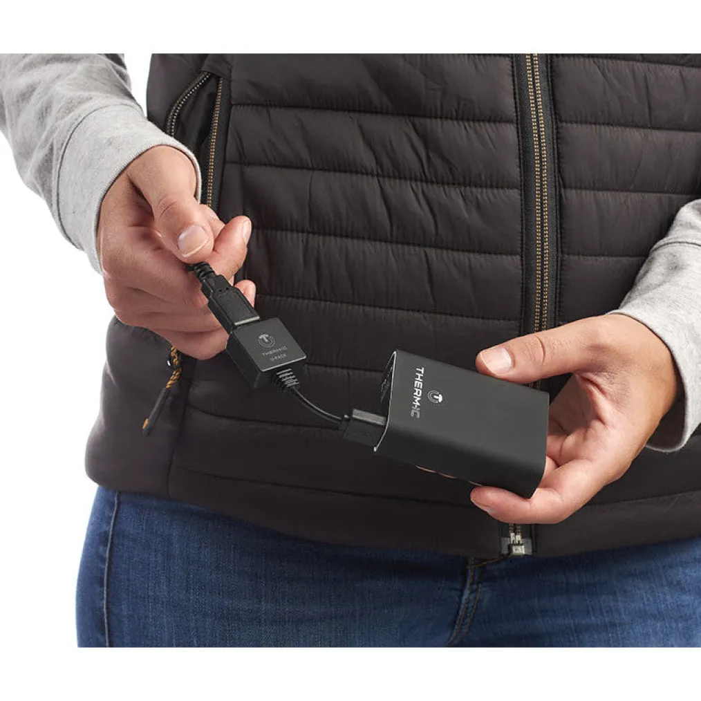 Heated jacket women black