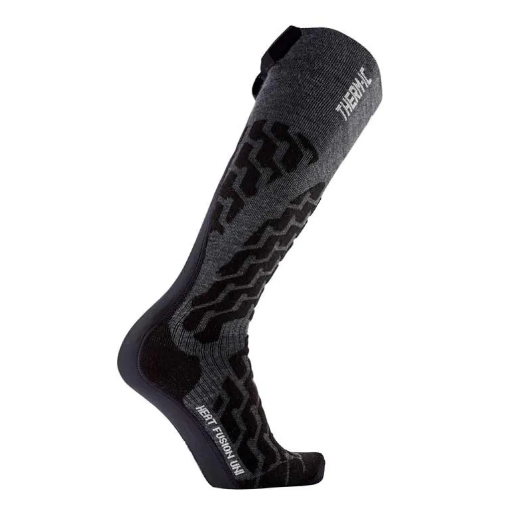 Heated ski socks - Powersocks Heat Fusion Uni - unisex