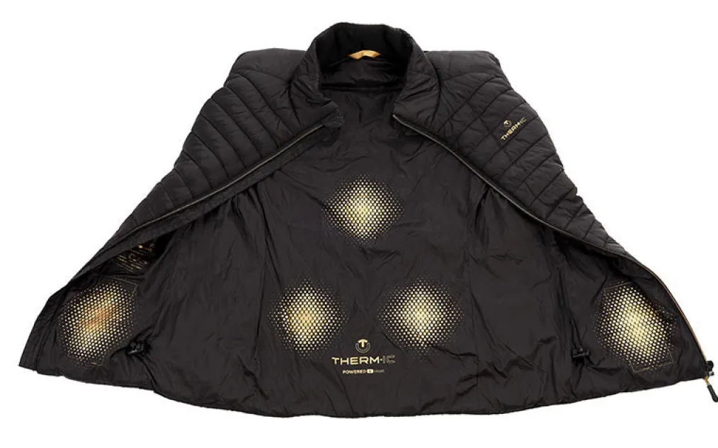 Heated jacket men black